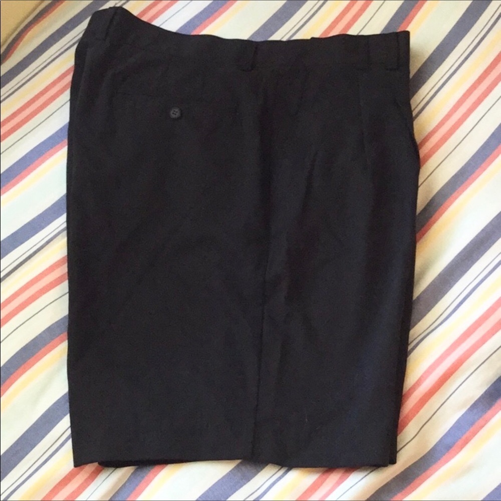 Men’s black shorts